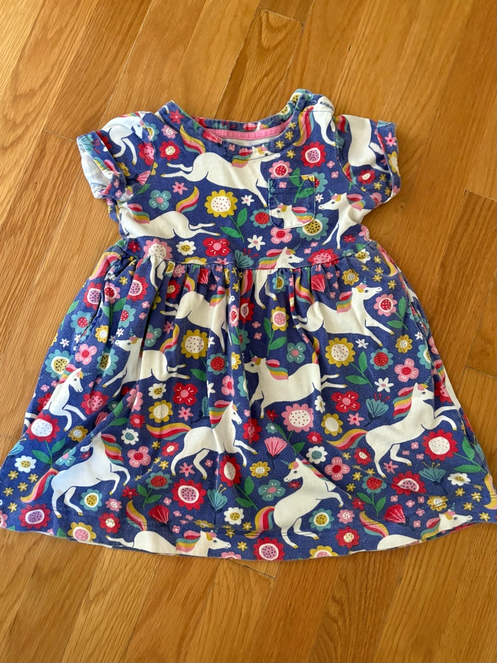 Set of 3 Mini Boden Cotton Dresses, size 3-4 - Picture 4 of 4